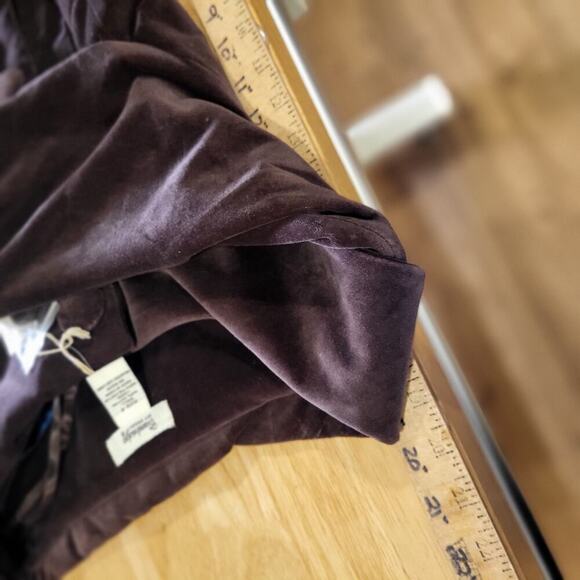 Cambridge Dry Goods Brown Velvet Blazer - Picture 6 of 12